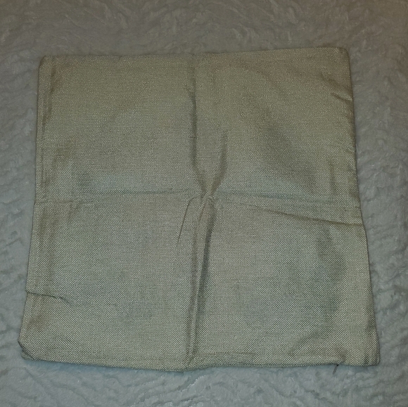 Merry Christmas throw accent pillow cover with red and green plaid trees NEW - Picture 3 of 7